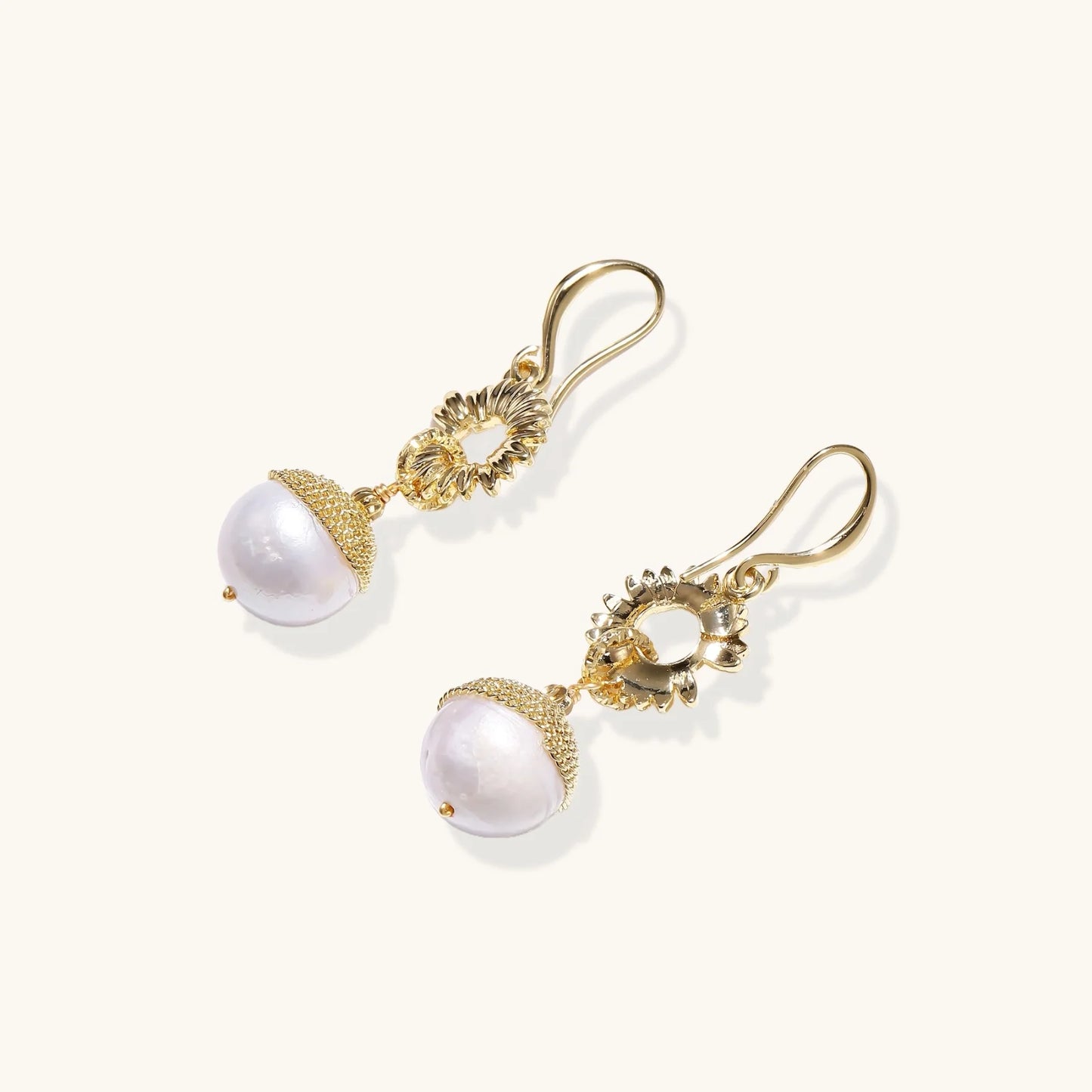 Sunburst Pearl Dangles
