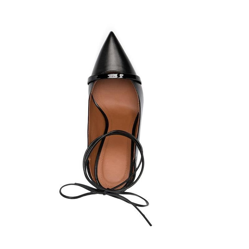 The Lace Up Stiletto