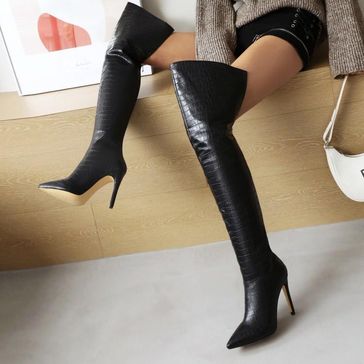 The Thigh High Stiletto Boot