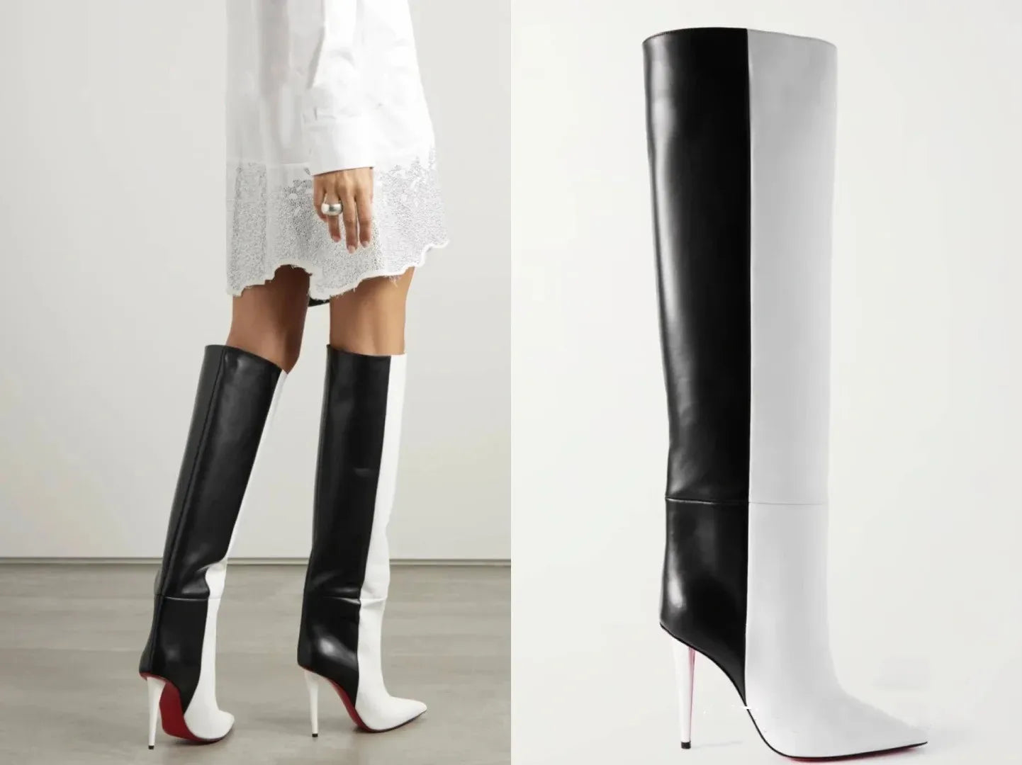 The B&W Knee High Boot