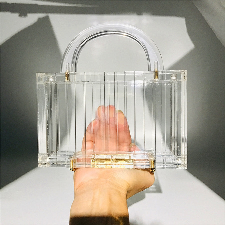 The Acrylic Clear Clutch