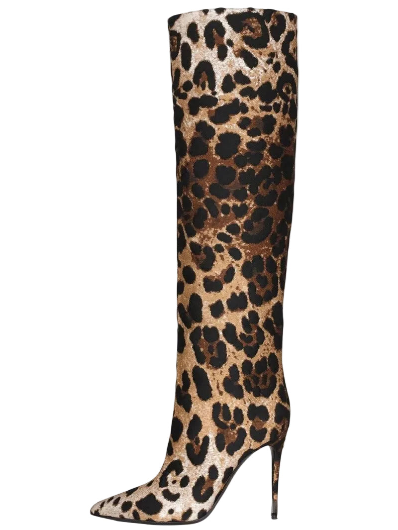 The Leopard High Boot