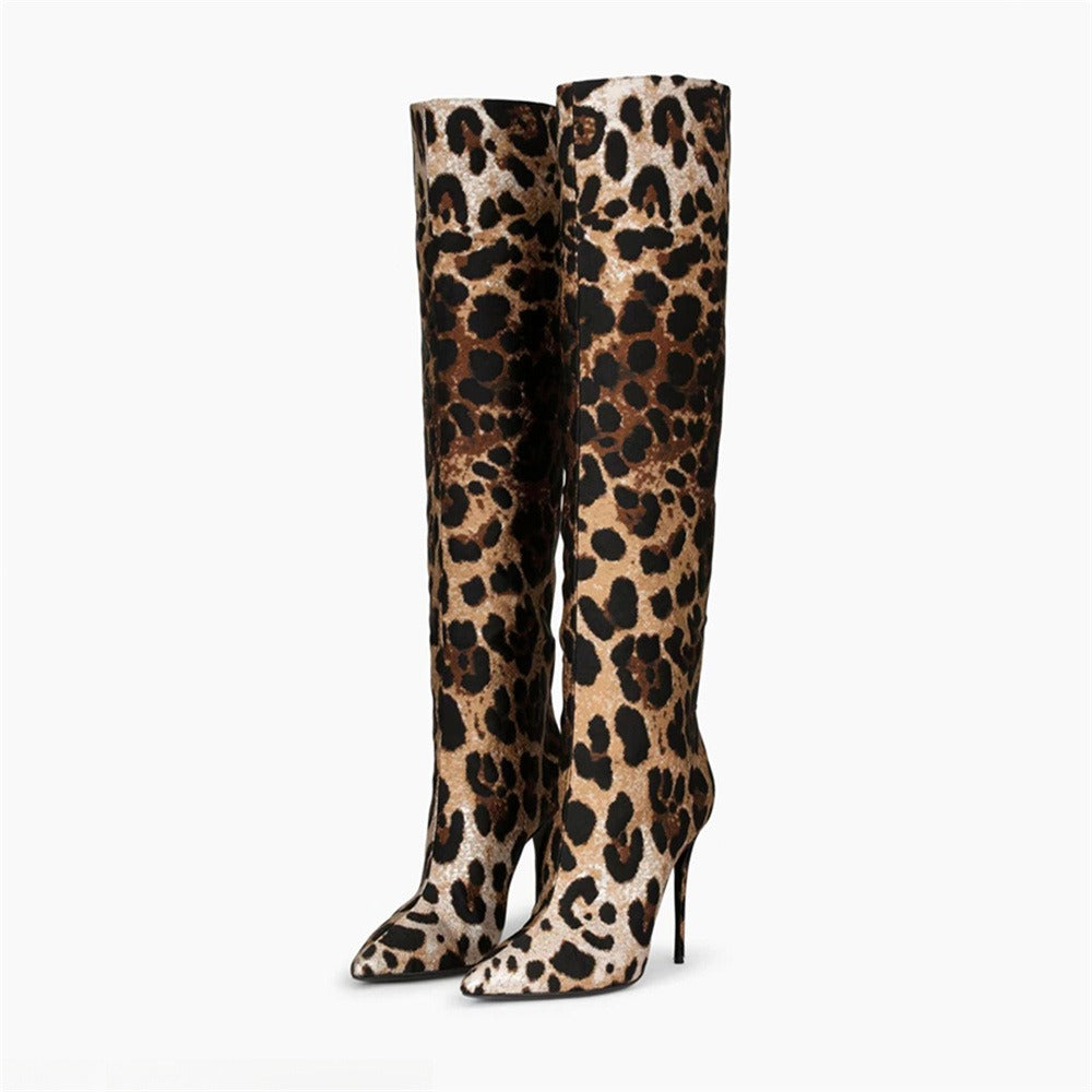 The Leopard High Boot
