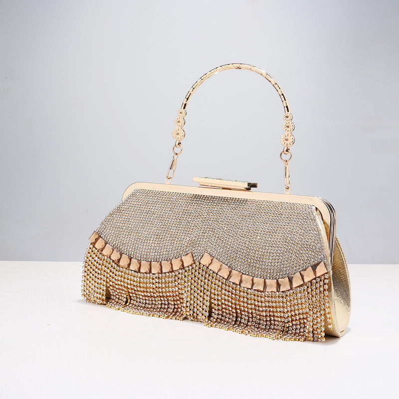 The Fringed Banquet Clutch