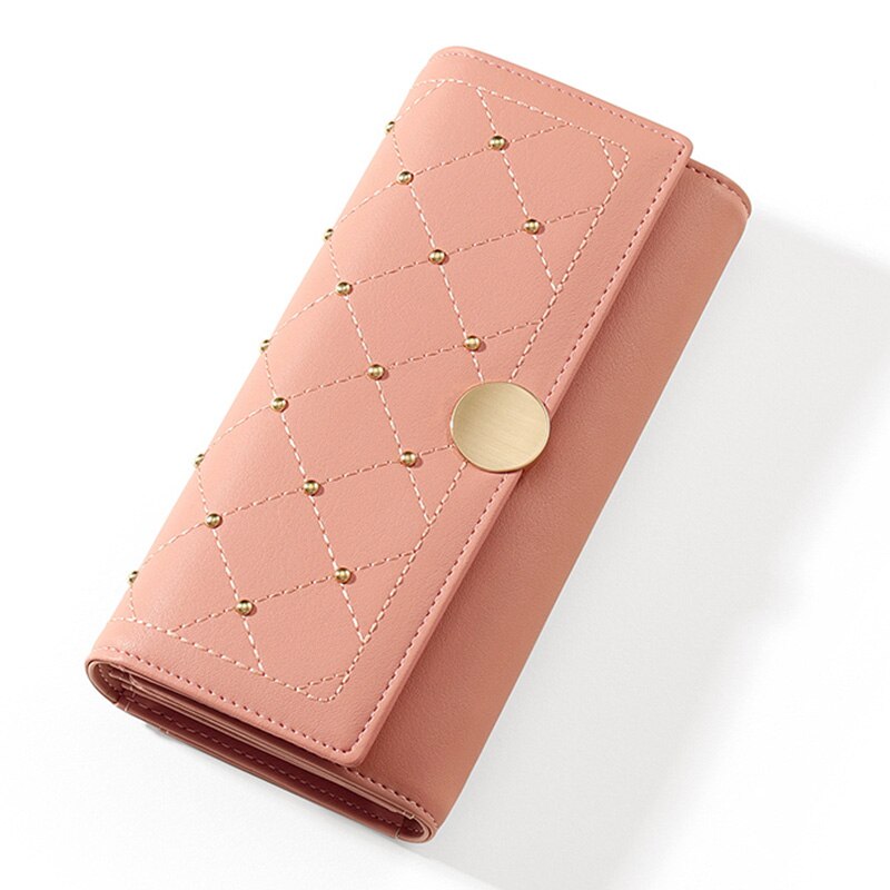 The Rivet Trifold Long Wallet