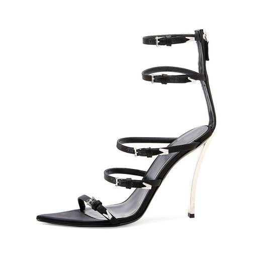 The Satin Roman Stiletto