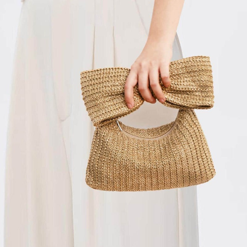 The Bow Knot Woven Bag