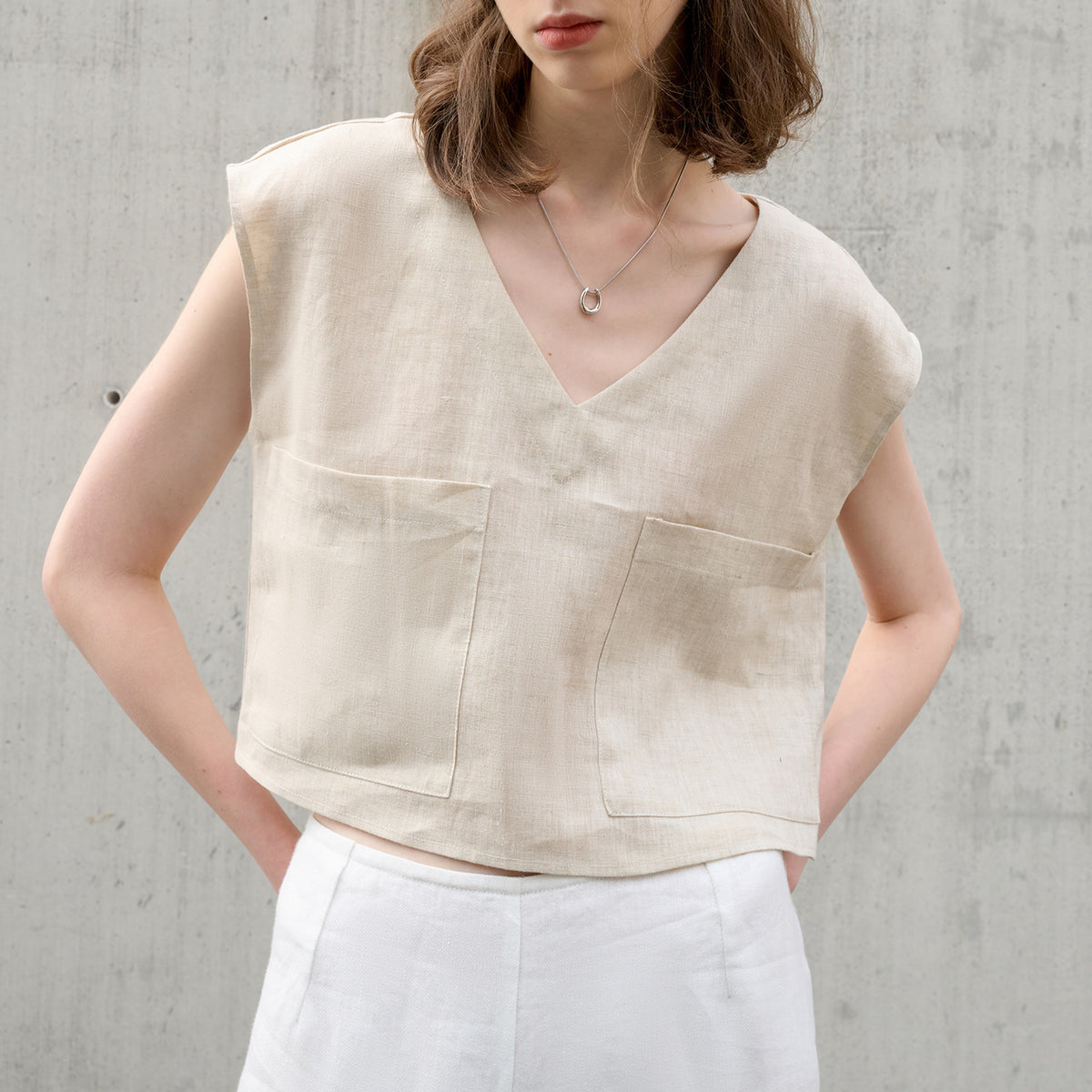 The Loose Linen Camisole
