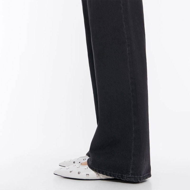 The Soft Leather Rivet Mule