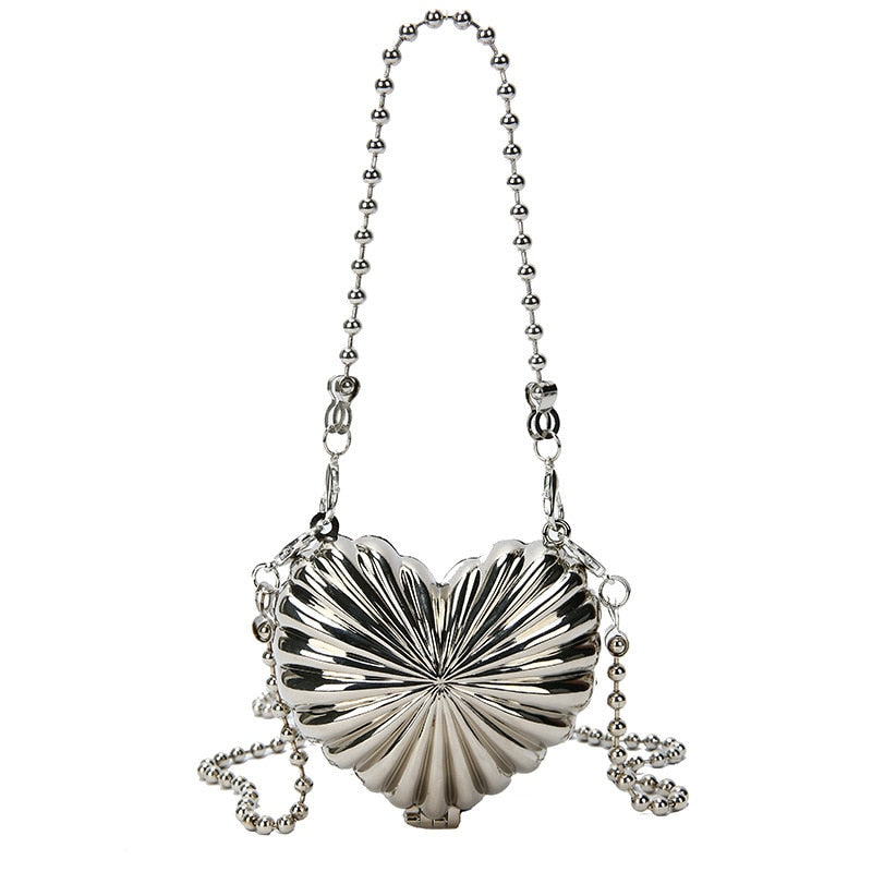 The Mini Heart Shell Bag