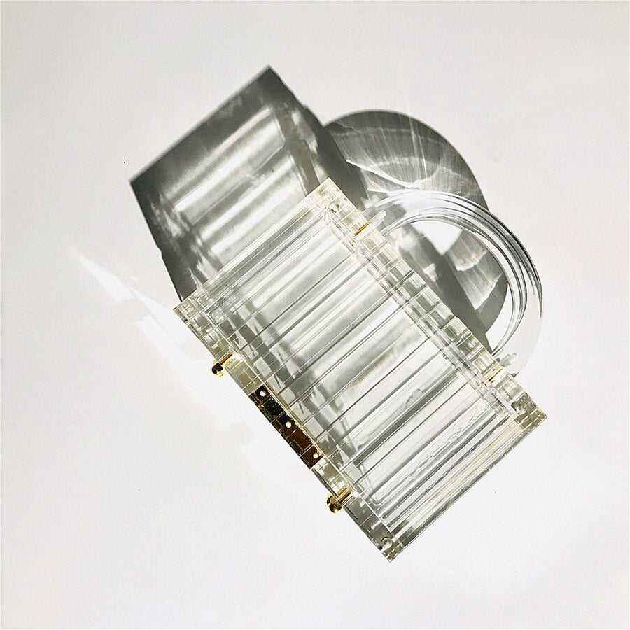 The Acrylic Clear Clutch
