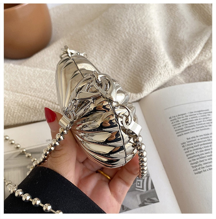 The Mini Heart Shell Bag