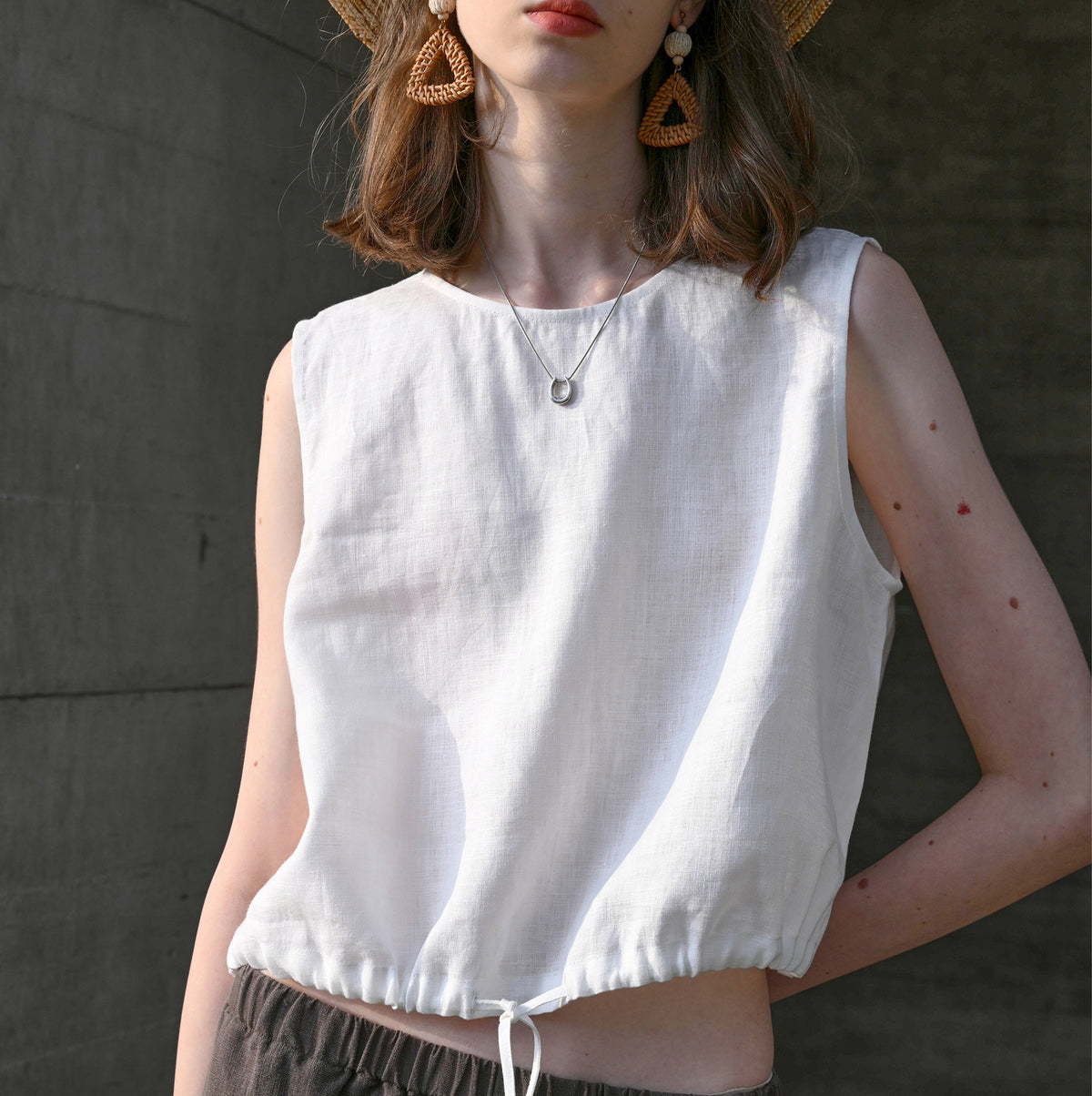 The Linen Casual Vest