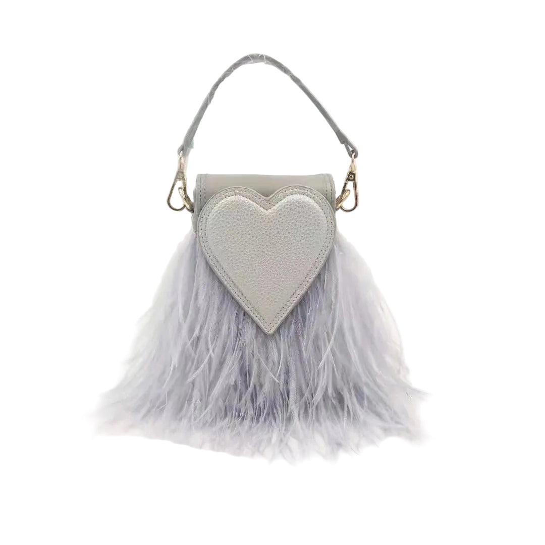 The Ostrich Heart Bag