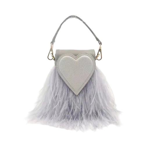 The Ostrich Heart Bag
