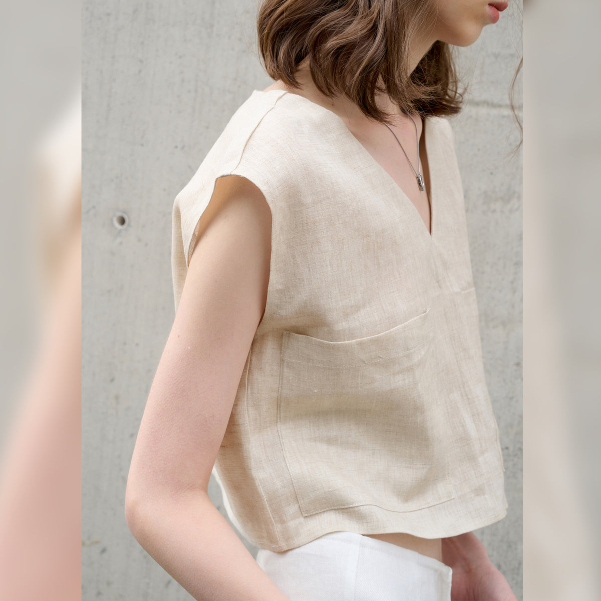 The Loose Linen Camisole