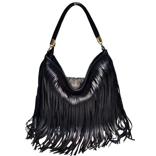 The Soft Leather Tassel Bag