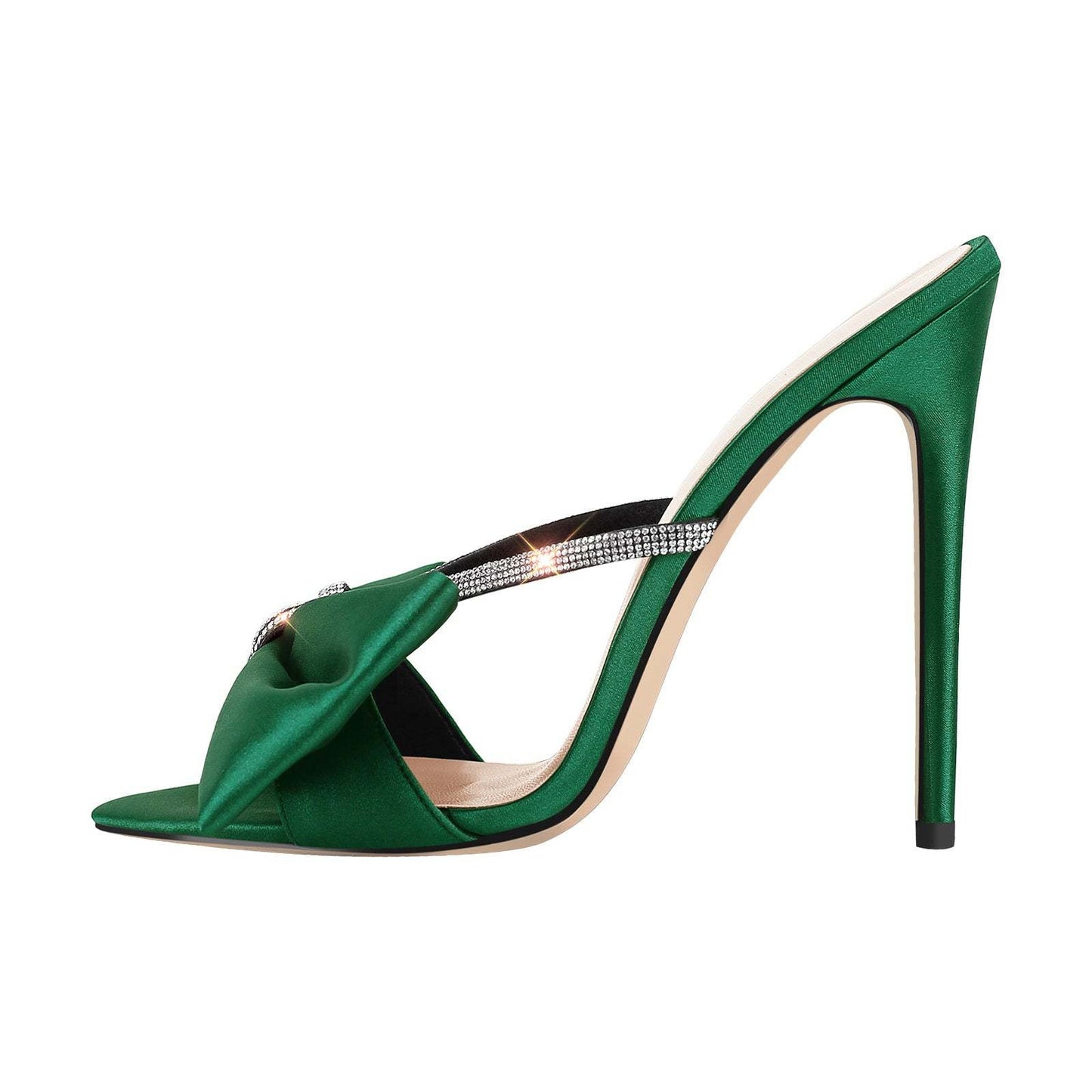 The Pretty Satin Bow Stiletto