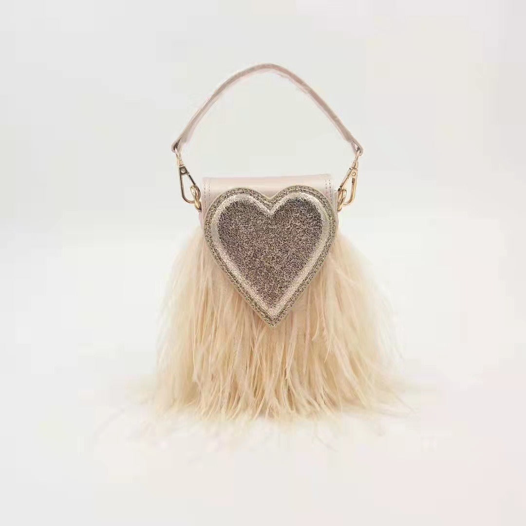 The Ostrich Heart Bag